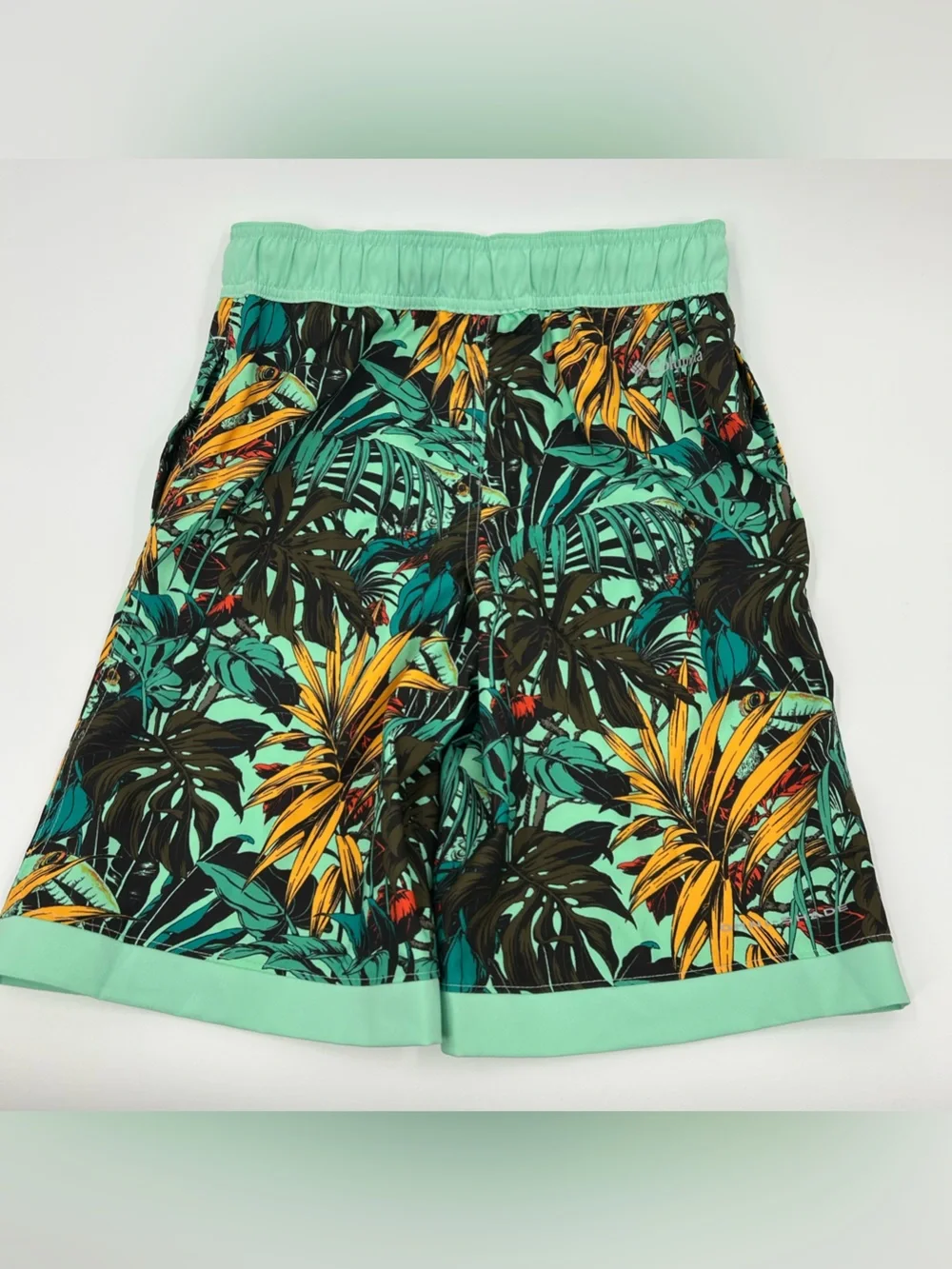 Columbia Youth Tropical Print Swim Shorts Medium